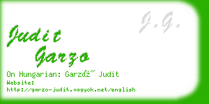 judit garzo business card